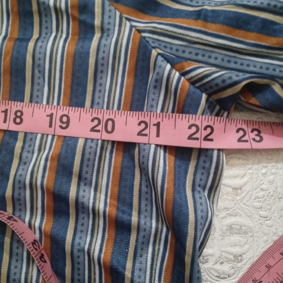 BOGO | Vintage 1970's Mr. Alex Striped Button Up - Picture 4 of 10